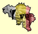 Landenvergelijk: Duitsland - België- Kaart België