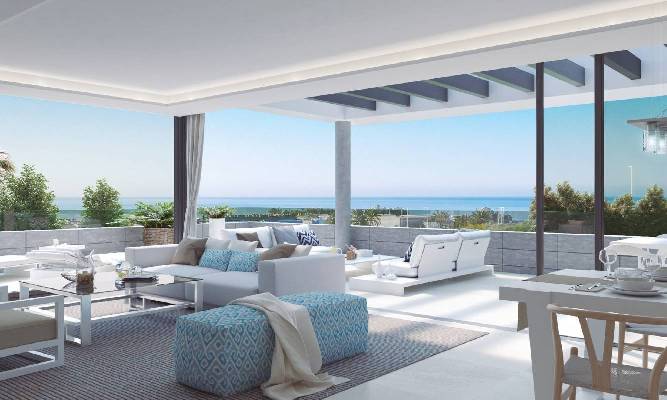 Appartement te koop in Spanje - Andalusi - Costa del Sol - Estepona - New Golden Mile -  298.000