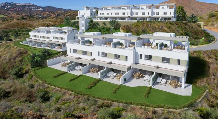Spain ~ Andaluca ~ Mlaga ~ Costa del Sol ~ Coast - Terraced House