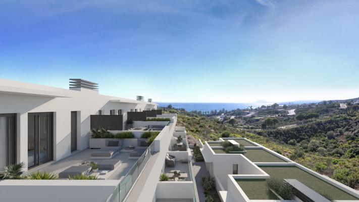 Spain ~ Andaluca ~ Mlaga ~ Costa del Sol ~ Coast - Terraced House