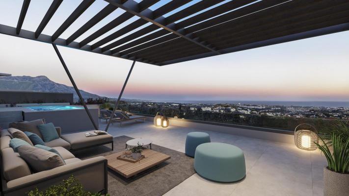 Penthouse te koop in Spanje - Andalusi - Costa del Sol - Benahavis -  1.390.000