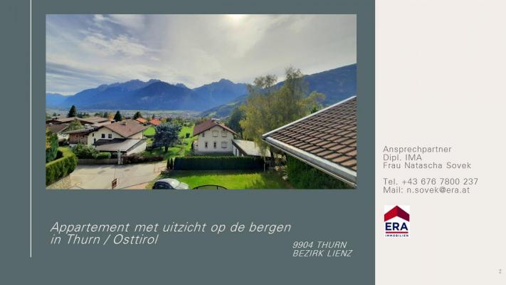 Appartement te koop in Oostenrijk - Tirol - Thurn  Lienz Osttirol - € 268.000