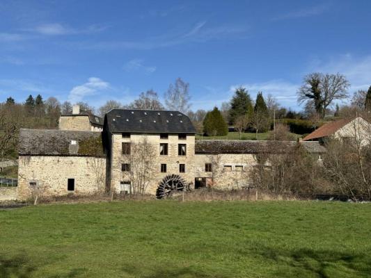 Frankrijk ~ Limousin ~ 23 - Creuse - Watermolen
