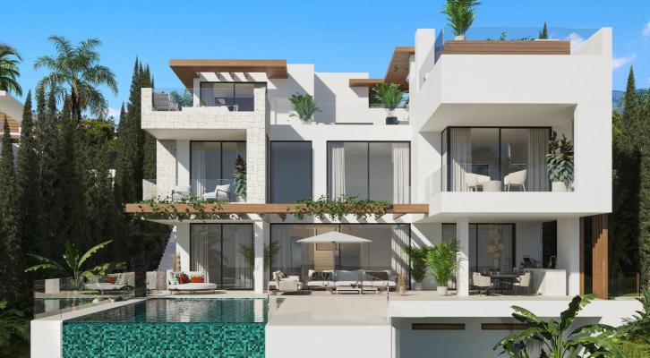 Villa te koop in Spanje - Andalusi - Costa del Sol - Estepona - New Golden Mile -  2.650.000