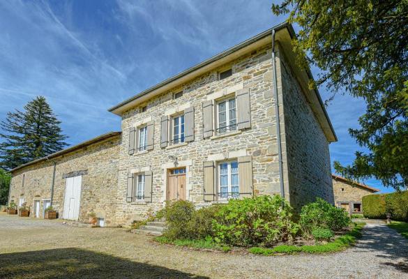 Frankrijk ~ Limousin ~ 87 - Haute-Vienne - Maison en pierre
