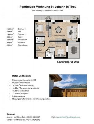 Oostenrijk ~ Tirol - Penthouse