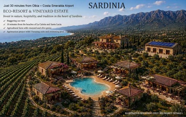 Italië ~ Sardinië - Bouwgrond