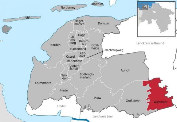 Duitsland - Nedersachsen - Ost-Friesland - Wiesmoor