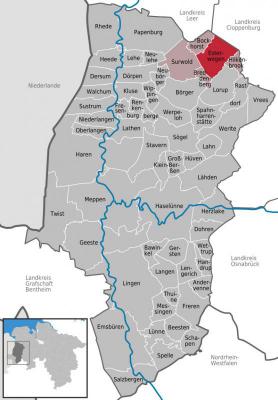 Duitsland - Nedersachsen - Emsland - Nordmmling