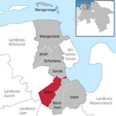 Duitsland - Nedersachsen - Ost-Friesland - Zetel