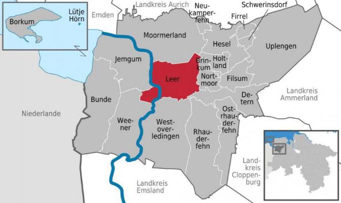 Duitsland - Nedersachsen - Ost-Friesland - Leer