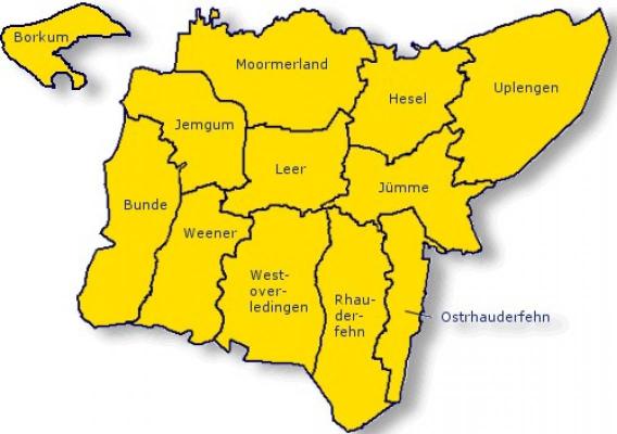 Duitsland - Nedersachsen - Ost-Friesland - Rhauderfehn