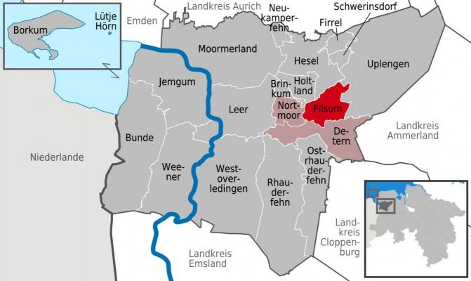 Duitsland - Nedersachsen - Ost-Friesland - Filsum