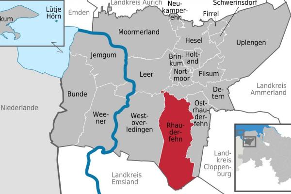 Duitsland - Nedersachsen - Ost-Friesland - Regio Papenburg