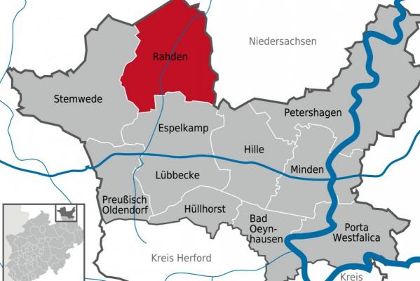 Duitsland - Nordrhein-Westfalen - Teutoburger Wald - Rahden
