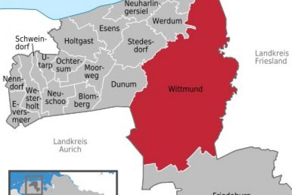 Duitsland - Nedersachsen - Ost-Friesland - Landkreis Wittmund