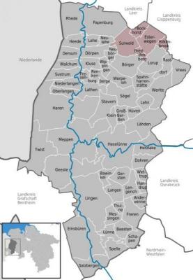 Duitsland - Nedersachsen - Emsland - Nordhmmling