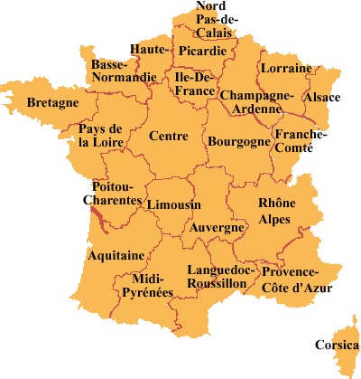 Alle regio's van Frankrijk met ruim aanbod van Koop Woningen in Frankrijk