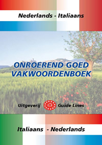 Vakwoordenboek Italiaans onroerend goed